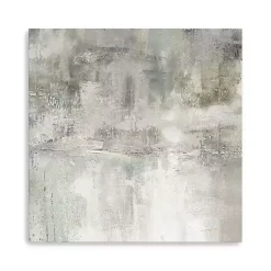 Kirklands Home Canvas Art|Misty Lake Giclee Canvas Art Print, 40x40 in. Tan