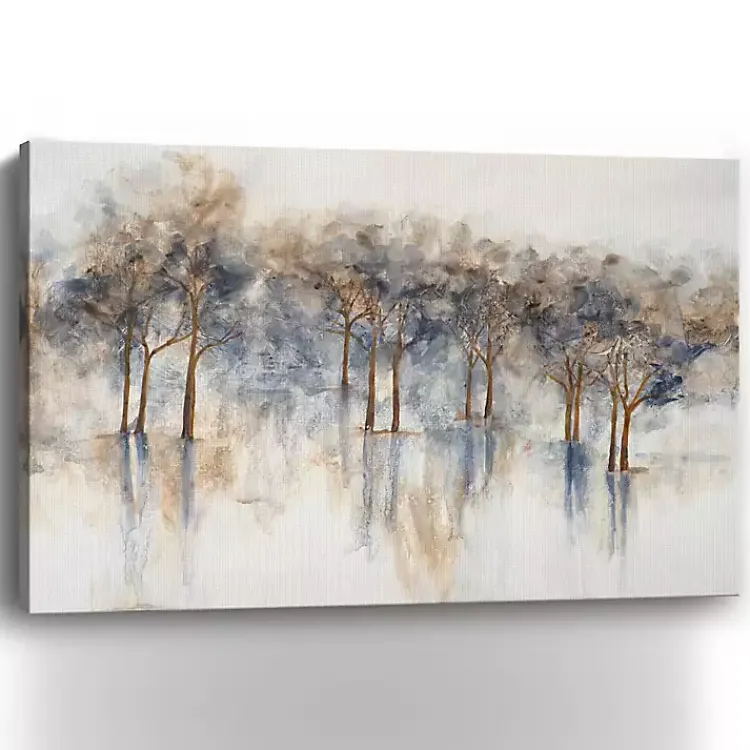 Kirklands Home Canvas Art|Misty Woods I Abstract Canvas Art Print