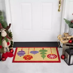 Outlet Mixed Ornaments Christmas Doormat Outdoor Christmas Decorations
