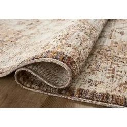 Kirklands Home Area Rugs|Mocha and Cream Sorrento Area Rug, 5x7