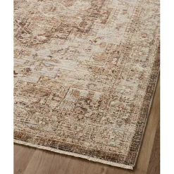 Kirklands Home Area Rugs|Mocha and Cream Sorrento Area Rug, 5x7