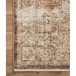 Kirklands Home Area Rugs|Mocha and Cream Sorrento Area Rug, 7x10