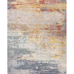 Kirklands Home Area Rugs|Modern Abstract Sunset Area Rug, 8x12 Multi