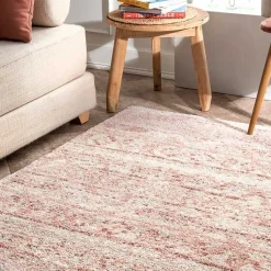 Kirklands Home Area Rugs|Modern Hattie Area Rug, 5x8 Orange