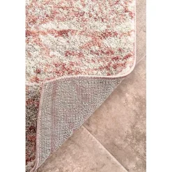 Kirklands Home Area Rugs|Modern Hattie Area Rug, 5x8 Orange