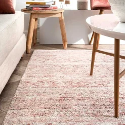 Kirklands Home Area Rugs|Modern Hattie Area Rug, 5x8 Orange