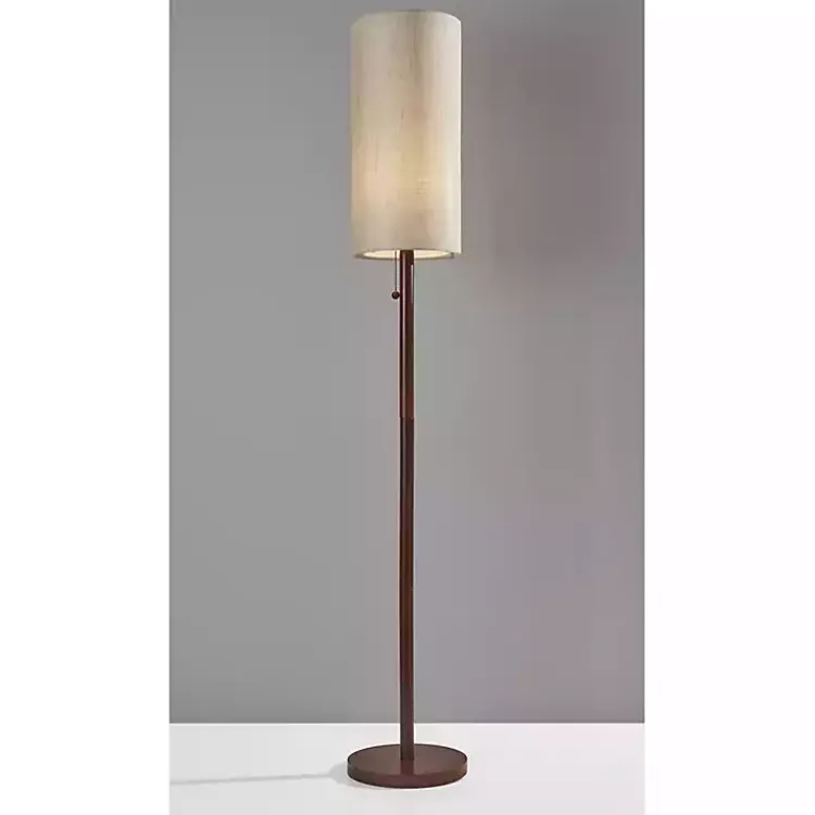 Kirklands Home Floor Lamps|Modern Wood Emma Floor Lamp Tan