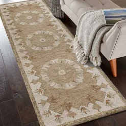 Kirklands Home Area Rugs|Mojave Medallion Wool Runner, 2x7