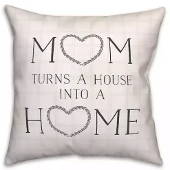 Hot Mom Turns a House into a Home Pillow Pillows