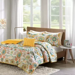 Kirklands Home Quilts|Mona California King 5-pc. Quilt Set Multi