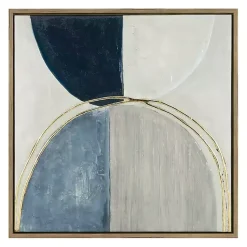 Kirklands Home Canvas Art|Moon Phase Framed Canvas Art Print, Set of 2