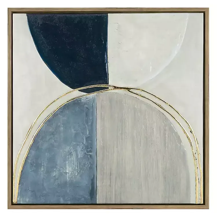 Kirklands Home Canvas Art|Moon Phase Framed Canvas Art Print, Set of 2