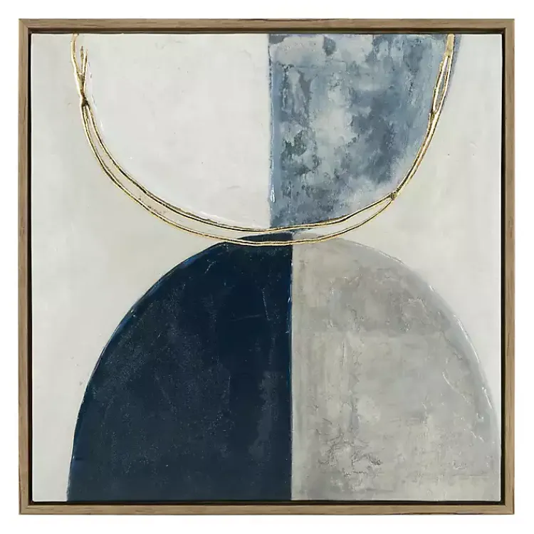 Kirklands Home Canvas Art|Moon Phase Framed Canvas Art Print, Set of 2