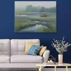 Kirklands Home Canvas Art|Morning at Edmund's Marsh Canvas Art Print