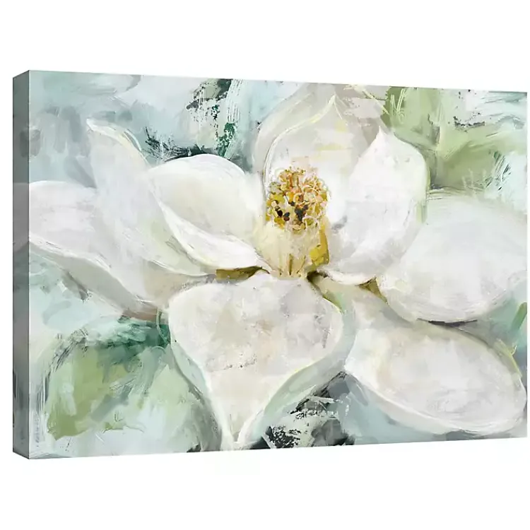 Kirklands Home Canvas Art|Morning Magnolia Canvas Art Print Multi