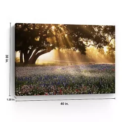 Kirklands Home Canvas Art|Morning Meadow Giclee Canvas Art Print, 40x30 in. Yellow