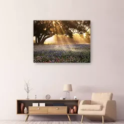 Kirklands Home Canvas Art|Morning Meadow Giclee Canvas Art Print, 48x36 in. Yellow