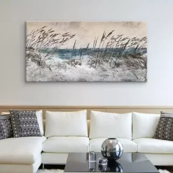 Kirklands Home Canvas Art|Morning Sea Grass Light Canvas Art Print