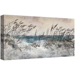 Kirklands Home Canvas Art|Morning Sea Grass Light Canvas Art Print