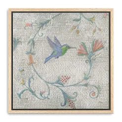 Kirklands Home Canvas Art|Mosaic Bird II Framed Canvas Art Print