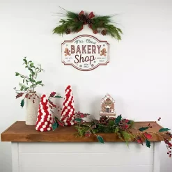 Discount Mrs. Claus Bakery Shop Wall Plaque Christmas Art & Wall Decor