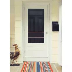 Kirklands Home Outdoor Rugs|Multi Dhurri Stripe Indoor/Outdoor Scatter Rug