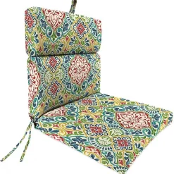 Kirklands Home Outdoor Cushions & Pillows|Multi Fiorella French Dining Chair Outdoor Cushion