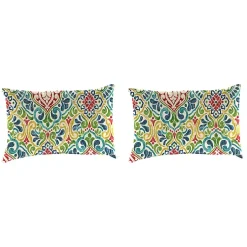 Kirklands Home Outdoor Cushions & Pillows|Fiorella Outdoor Accent Pillows, Set of 2 Multi