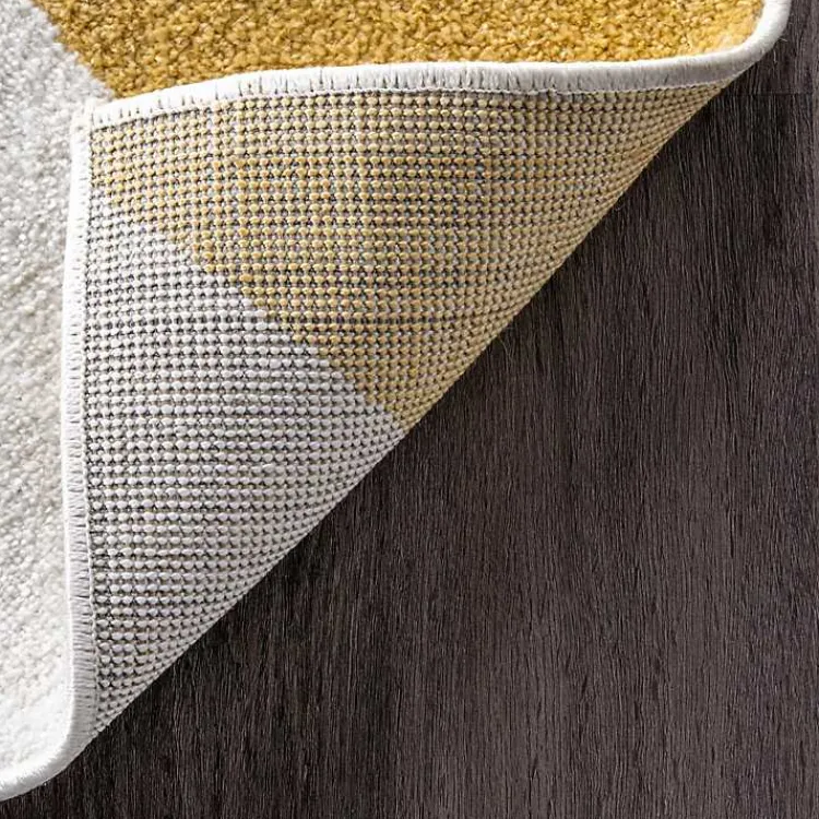 Kirklands Home Area Rugs|Multicolor Abstract Shapes Area Rug, 6x9