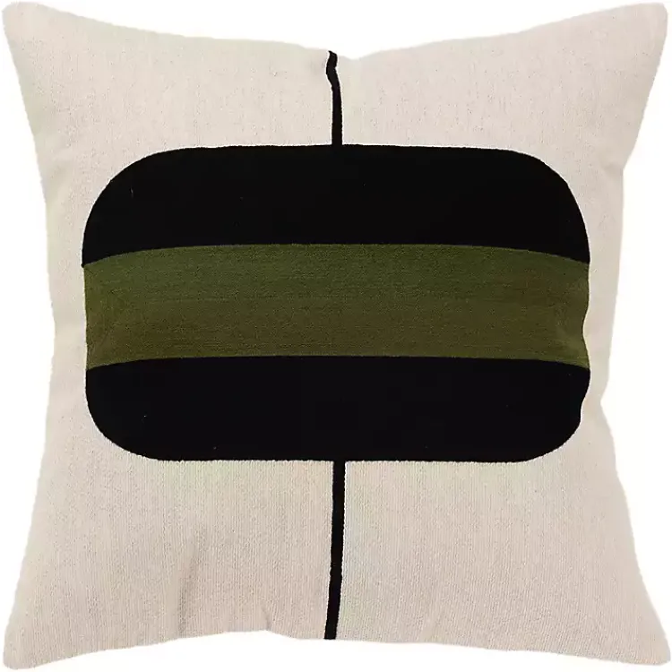Discount Multicolor Block Pillow Pillows