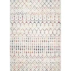Kirklands Home Area Rugs|color Blythe Moroccan Area Rug, 8x10 Multi