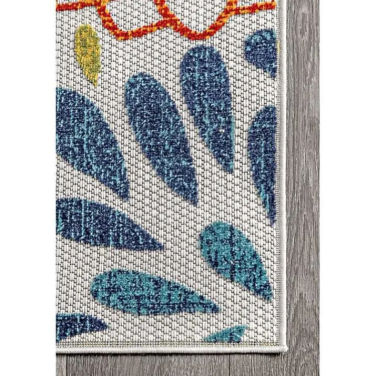 Kirklands Home Outdoor Rugs|color Burst Indoor/Outdoor Area Rug, 8x10 Multi