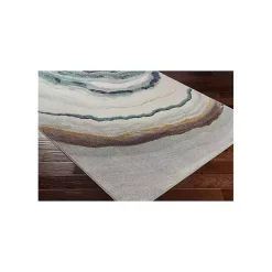 Kirklands Home Area Rugs|color Geode Agate Area Rug, 7x10 Multi