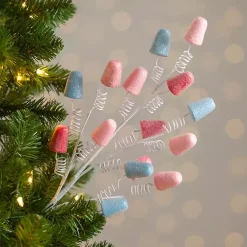 New Multicolor Gumdrops Christmas Pick Christmas Tree Decorations