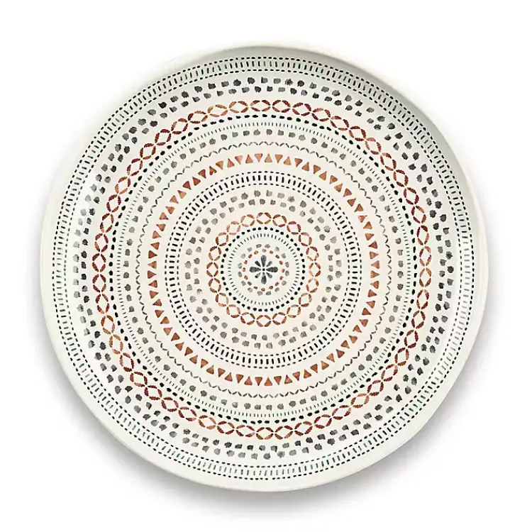 Kirklands Home Outdoor Dining|color Melamine Malena Dinner Plates, Set of 6 Multi