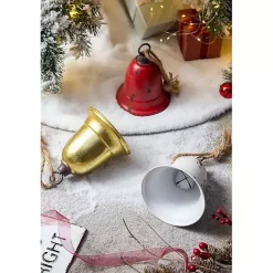 Discount Multicolor Metal Christmas Bells, Set of 3 Christmas Ornaments
