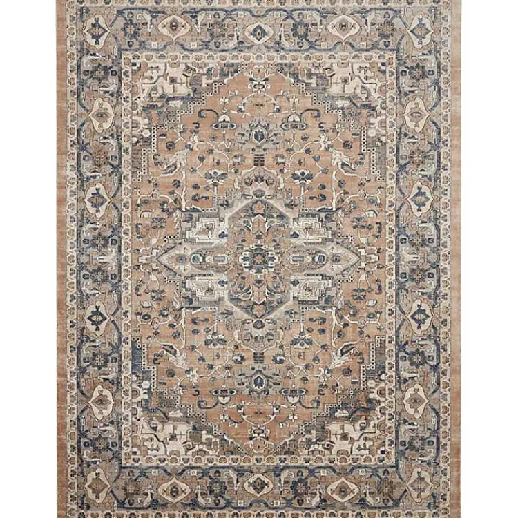 Kirklands Home Area Rugs|Multicolor Nadia Medallion Area Rug, 8x10 Gray