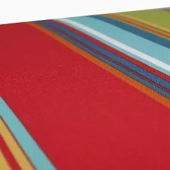 Kirklands Home Outdoor Cushions & Pillows|color Striped Outdoor Seat Cushions, Set of 2 Multi