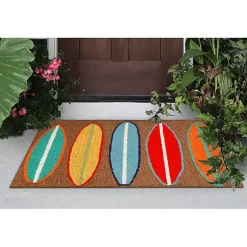 Kirklands Home Doormats|color Surfboard Outdoor Accent Rug, 30x20 Multi