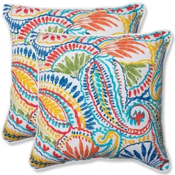 Kirklands Home Outdoor Cushions & Pillows|Multicolor Ummi Outdoor Pillows, Set of 2