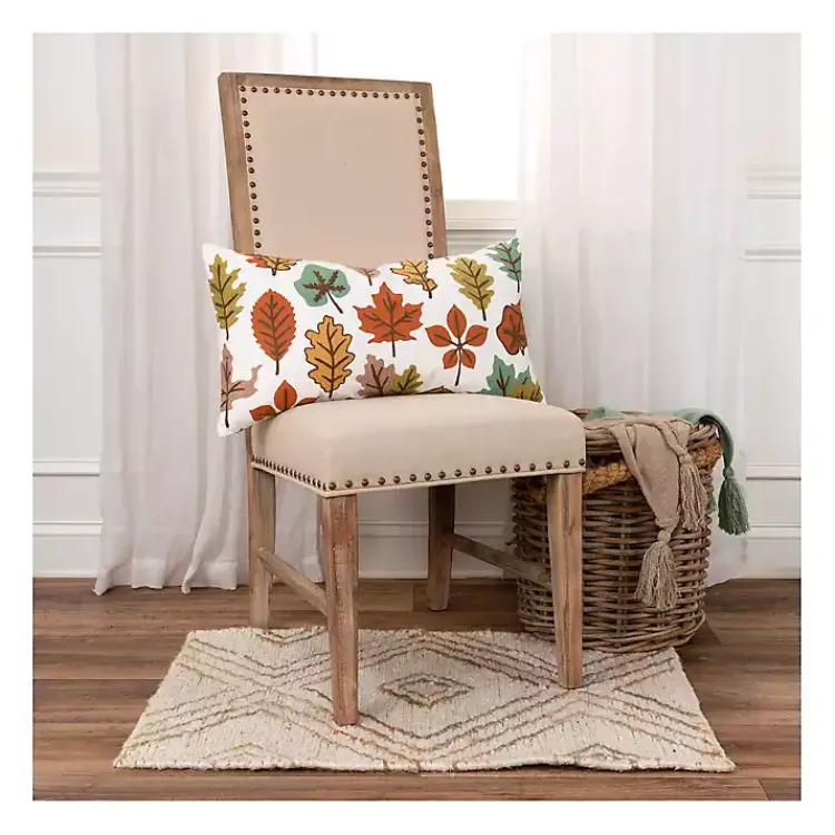 Outlet colored Leaves Harvest Throw Pillow Fall