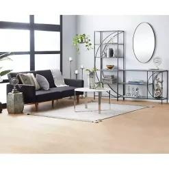 Kirklands Home Accent & End Tables|Mussel Shell Hexagonal Accent Table Multi