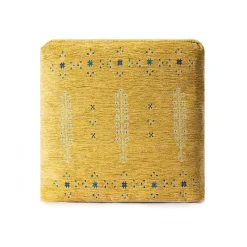 Outlet Mustard Bohemian Ultra-Soft Pouf Poufs & Floor Cushions