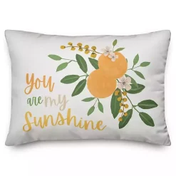 Kirklands Home Outdoor Cushions & Pillows|My Sunshine Fruit Outdoor Lumbar Pillow