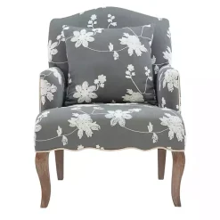Kirklands Home Accent Chairs|Natalie Floral Accent Chair
