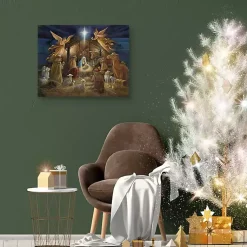 New Nativity Angels Christmas Canvas Art Print Christmas Art & Wall Decor