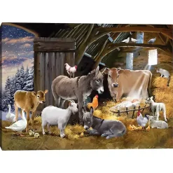 New Nativity Scene Christmas Wall Art Print Christmas Art & Wall Decor