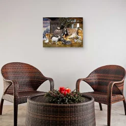 New Nativity Scene Christmas Wall Art Print Christmas Art & Wall Decor