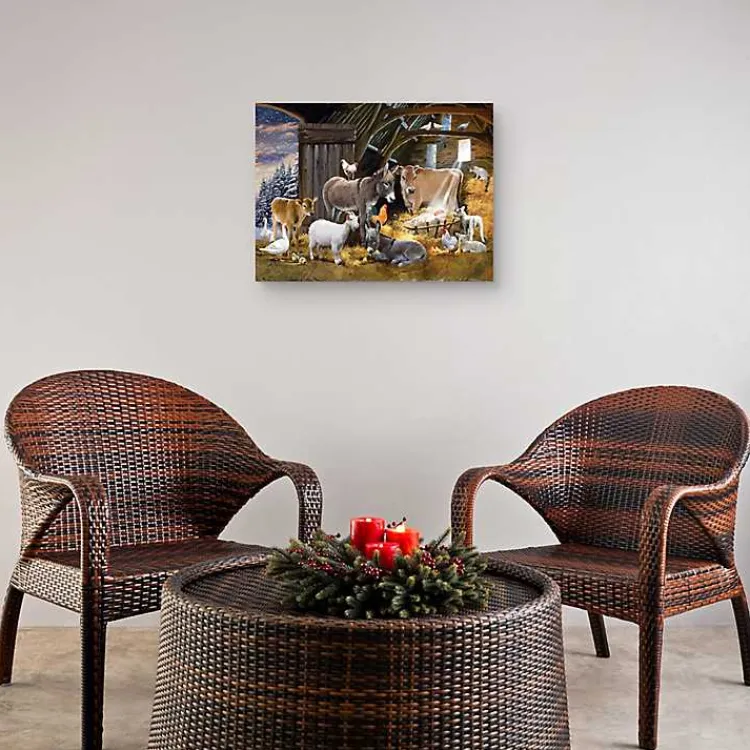 New Nativity Scene Christmas Wall Art Print Christmas Art & Wall Decor