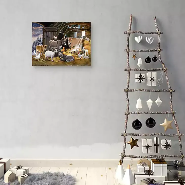 New Nativity Scene Christmas Wall Art Print Christmas Art & Wall Decor